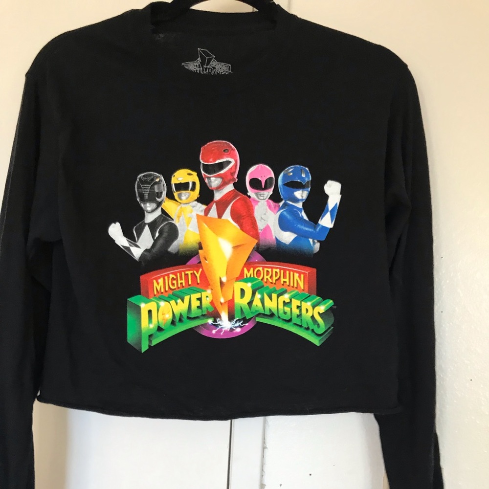 power rangers crop top